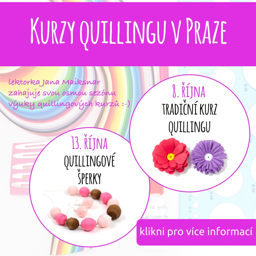 Kurzy quillingu v Praze